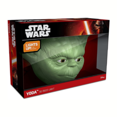Luminária Mestre Yoda - 3D Star Wars - Disney - loja online