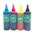 Set Tinta Alternativa T664 Para Epson L355 L200 250Ml X4 Colores