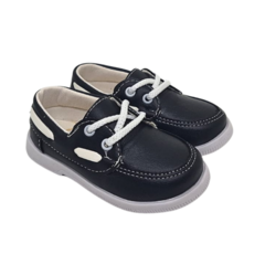 Zapato Náutico Potenza Negro Pu Bebe en internet