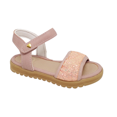 Sandalia Catania Nude Glitter Bebe - comprar online