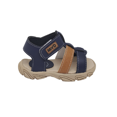 Sandalia Franciscana Salerno Azul Pu Bebe - comprar online