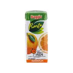 BAGGIO PRONTO NARANJA 200ML