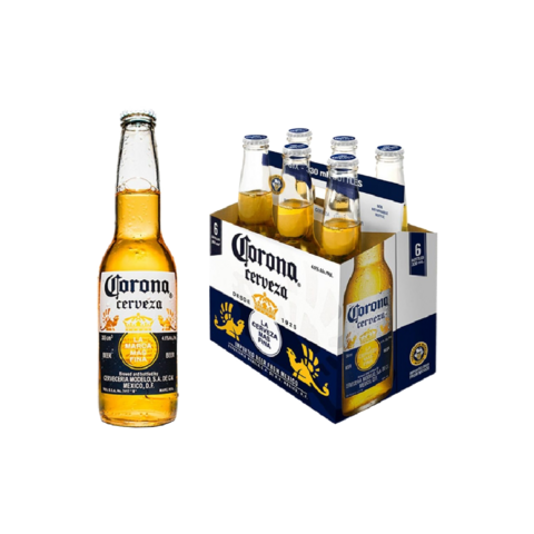 CERVEZA CORONA 6U 330ML