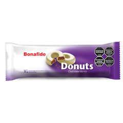 DONUTS CHOCOLATE BLANCO BONAFIDE 78GR