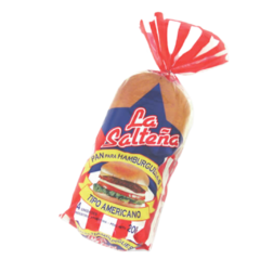 PAN HAMBURGUESA LA SALTEÑA 4U 220GR