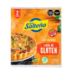 TAPA P/PASCUALINA LA SALTEÑA SIN TACC 380GR