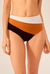 Calcinha Hot Pants Crepe Tricolor - comprar online