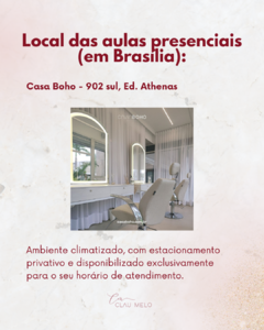 Curso de automaquiagem presencial - loja online