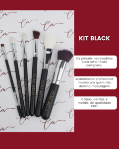 Kit Black de pincéis Clau Melo Beauty - comprar online