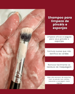 Shampoo para limpeza de pincéis e esponjas - comprar online