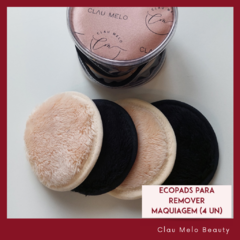 Ecopads para remoção de maquiagem (4 ecopads + estojo) - comprar online