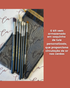 Kit Olhos - pincéis para olhos Clau Melo Beauty - comprar online