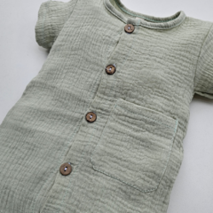 ENTERITO DE BABY COTTON PISTACHO - comprar online