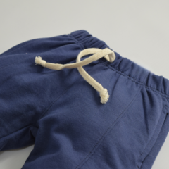 PANTALON BEBÉ RUSTICO AZUL - comprar online