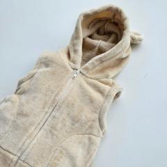 CHALECO BEBE POLAR SOFT BEIGE - comprar online