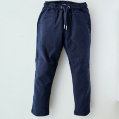 PANTALON CORTE CHINO GABARDINA AZUL