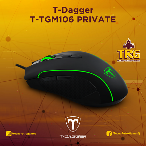 Mouse Gamer T-Dagger T-TGM106 PRIVATE