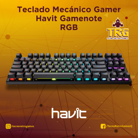 Teclado Trust Gaming Ziva Teclas Rojas Gamer Multimedia Pc Color