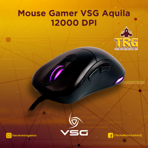 Mouse Gamer VSG Aquila 12000 DPI