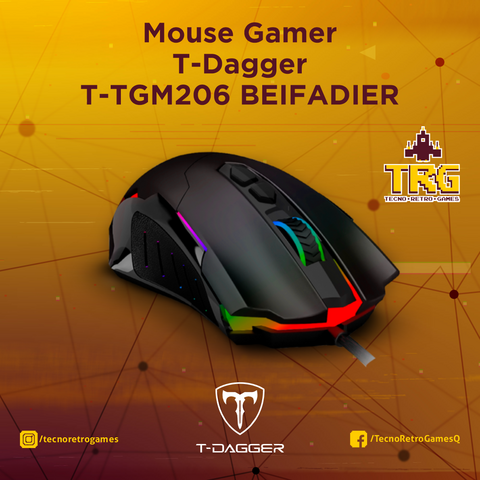 Mouse Gamer T-Dagger T-TGM206 BEIFADIER
