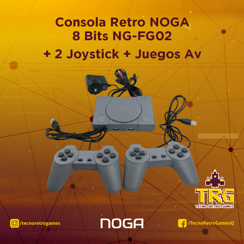 Consola NOGA retro de video juegos 8 bits family game 620 juegos clásicos