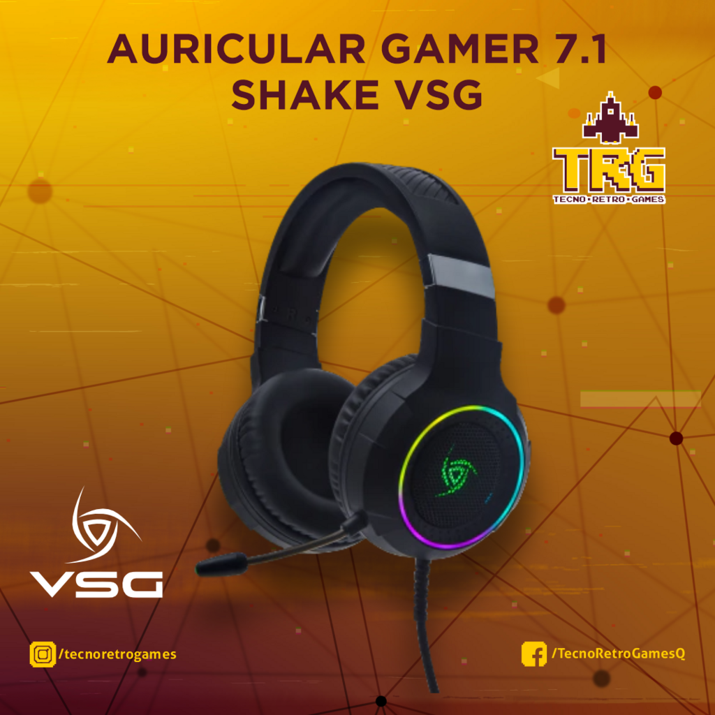 Auricular Gamer vsg Shake 7.1