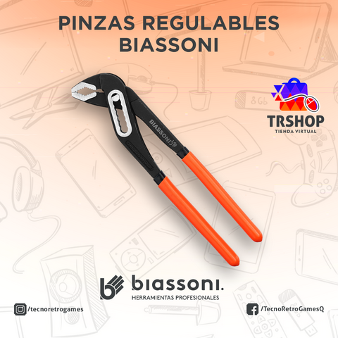 PINZAS REGULABLES - BIASSONI