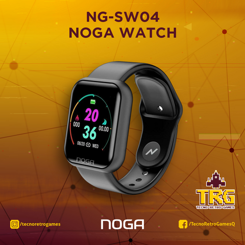 Smartwatch Noga Bt Health Fitnes Running Deportes