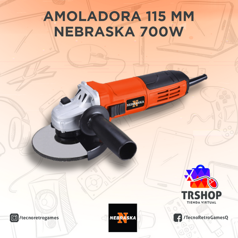 AMOLADORA 115 MM NEBRASKA 700W