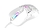 Mouse Gamer Aquila Air Profesional 16000 DPI Blanco Mate en internet