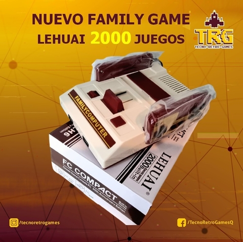 Consola Retro Family Game 2000 Juegos incorporados con todos clasicos