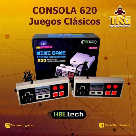 Consola Retro Family Game Mini 620 Juegos Clasicos