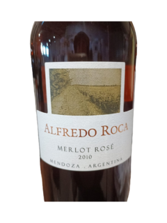 ALFREDO ROCA MERLOT ROSE 2010