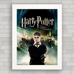 Quadro Decorativo Emoldurado Filme Harry Potter e a Pedra