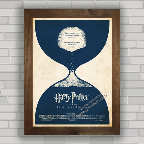 Quadro Decorativo Emoldurado Filme Harry Potter e a Pedra