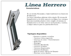 VENTANA 180X90 REPARTIDO HERRERO - comprar online