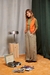 Pantalon Rigel Naranja - (copia) on internet