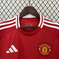 Camisa Manchester United I 2024/25 Torcedor Masculina - loja online