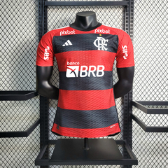 Camisa Flamengo I Todos os Patrocinadores 2023/24 - Versão Jogador