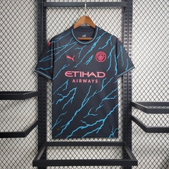 Camisa Manchester City III 2023/24 Torcedor Masculina