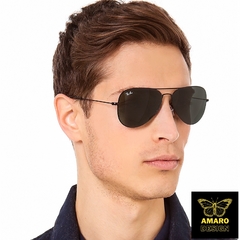 Ray ban negro aviador hotsell