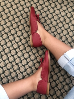 Mocassim Sofia Vermelho - comprar online