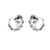 Aretes diseño de Caballo plata .925 con ojos de Zafiro - comprar en línea