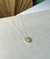 Colar Alice coração cravejado de zircônia 45cm - Banhado á Ouro 18k - comprar online