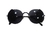 Óculos de sol lateral em couro - Proteção UV400 - comprar online