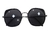 Óculos de sol com preto - Proteção UV400 - comprar online