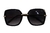 Óculos de sol com detalhe em zircônia - Proteção UV400 - comprar online