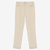 Pantalon corte slim fit color beige para hombre ajustable