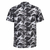 Camisa hawaiana manga corta con estampado oscuro Mod. Kaili Tornelia - tienda en línea