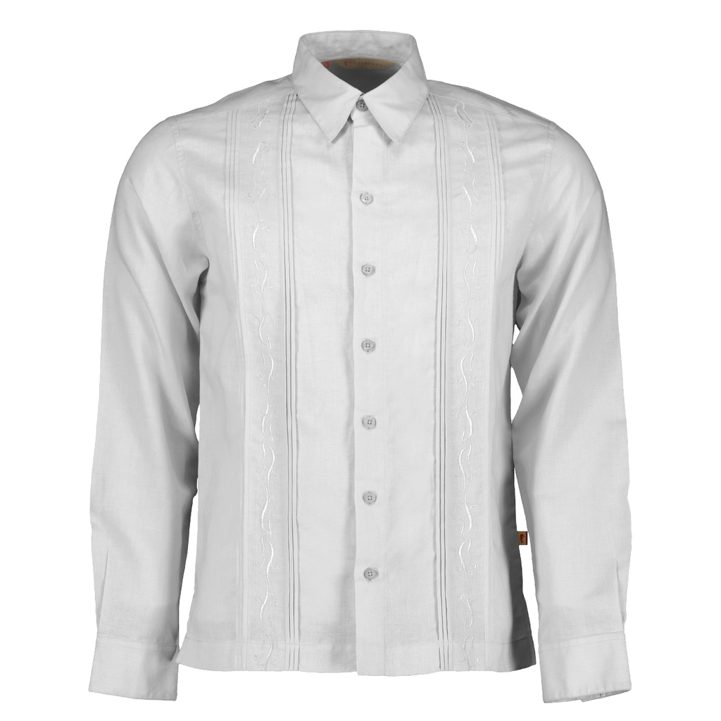 Camisa formal blanca para hombre